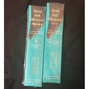 Thrive Causemetics Liquid Lash Extension Mascara - Brynn (Black) 0.38oz (2) NIB
